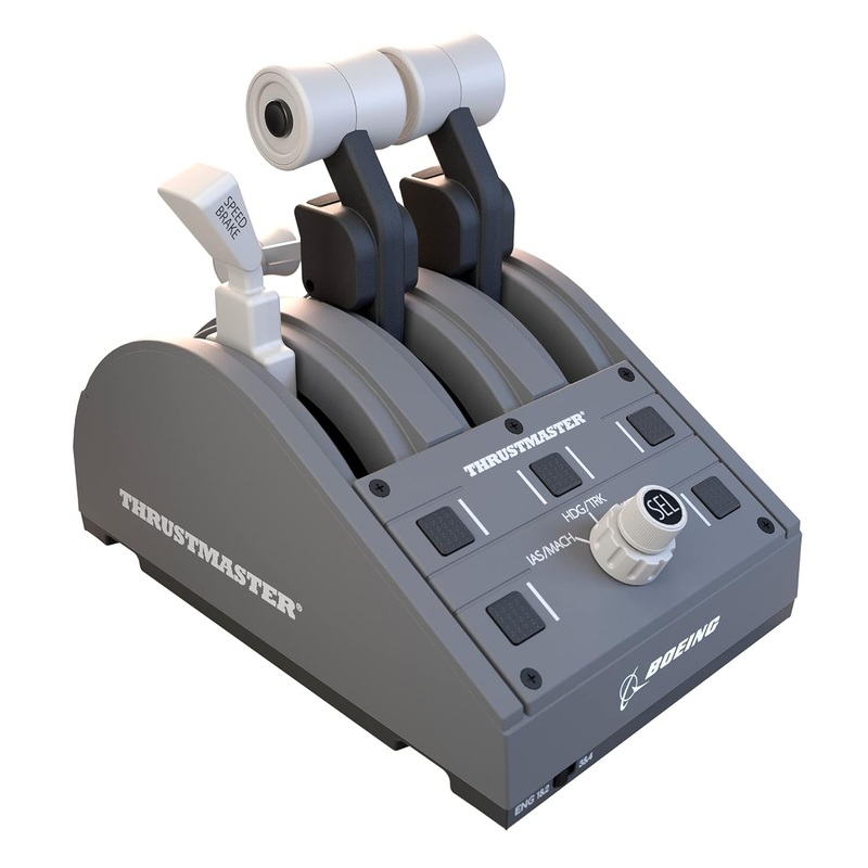 Thrustmaster TCA Quadrant Boeing Edition  Official Boeing Throttle for Flight Sims | PC Compatible