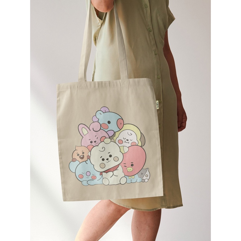 Tote Bag - DIY BTS  kit by Dastkhat