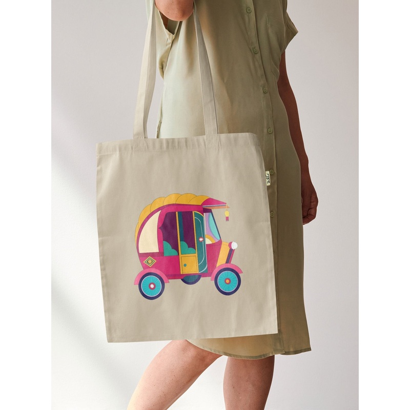 Tote Bag - DIY Whimsical Auto kit by Dastkhat