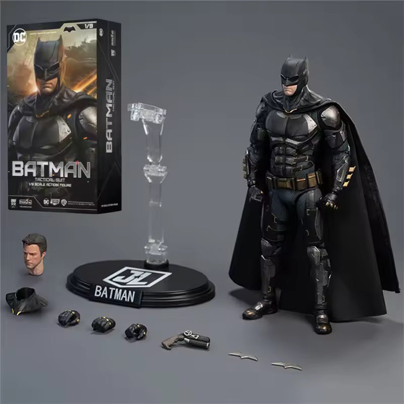 ZD Toys Batman Tactical Suit  Ultimate Action Figure | 1/9 Scale DC Justice League Collectible Model