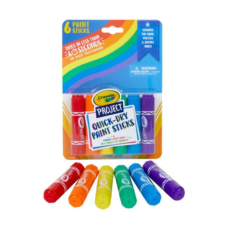 Crayola Paint Sticks: 6 Count