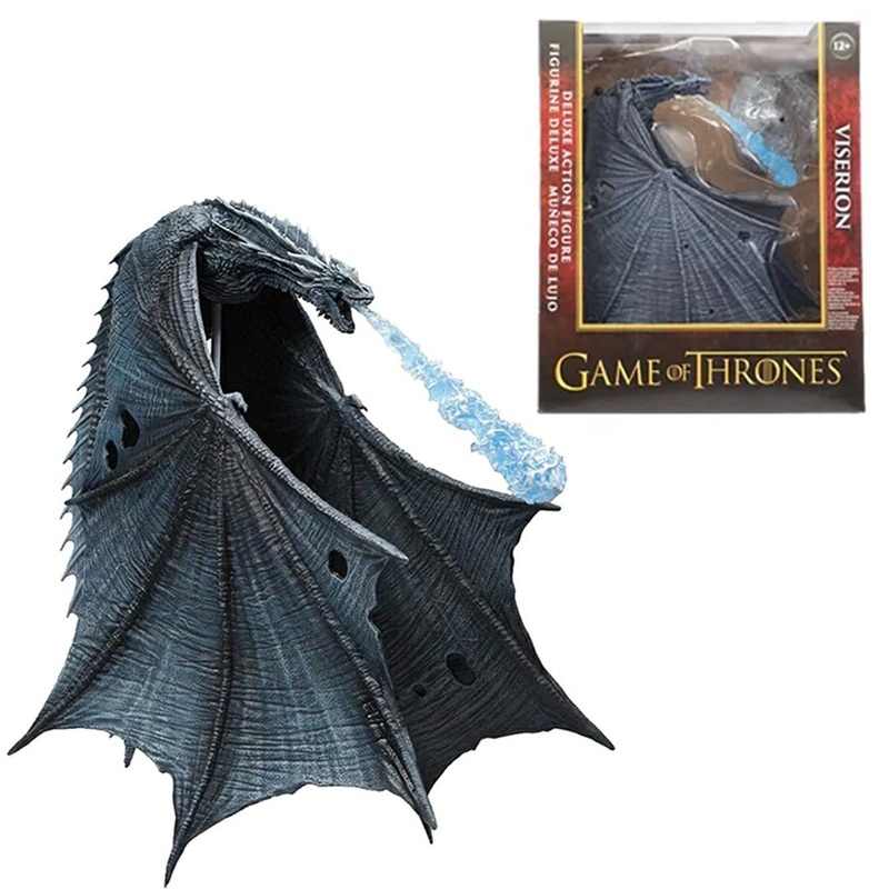 "Mcfarlane Toys Game of Thrones: Viserion Deluxe Action Figure  Unleash the Dragon