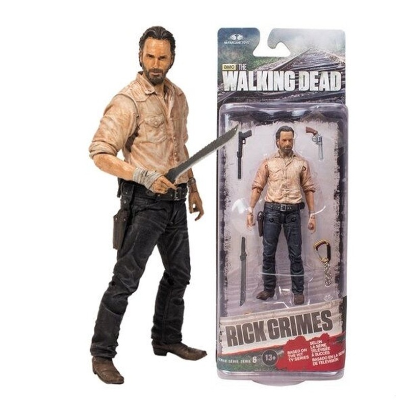 McFarlane Toys! The Walking Dead Anime Series 6 Action Figure   Rick Grimes