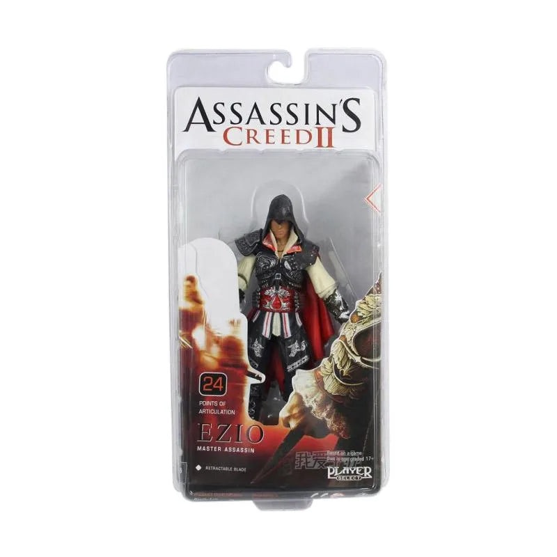 NECA Assassin's Creed II - Ezio, Master Assassin (Black)