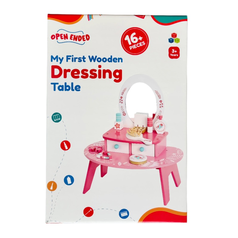 Open Ended My First Wooden Dressing Table