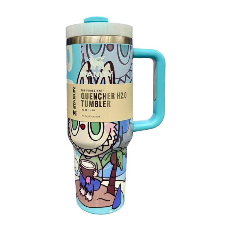Stanley X Labubu The Quencher H2.0 FlowState Tumbler | 1.18L with Straw for Water (40 oz)