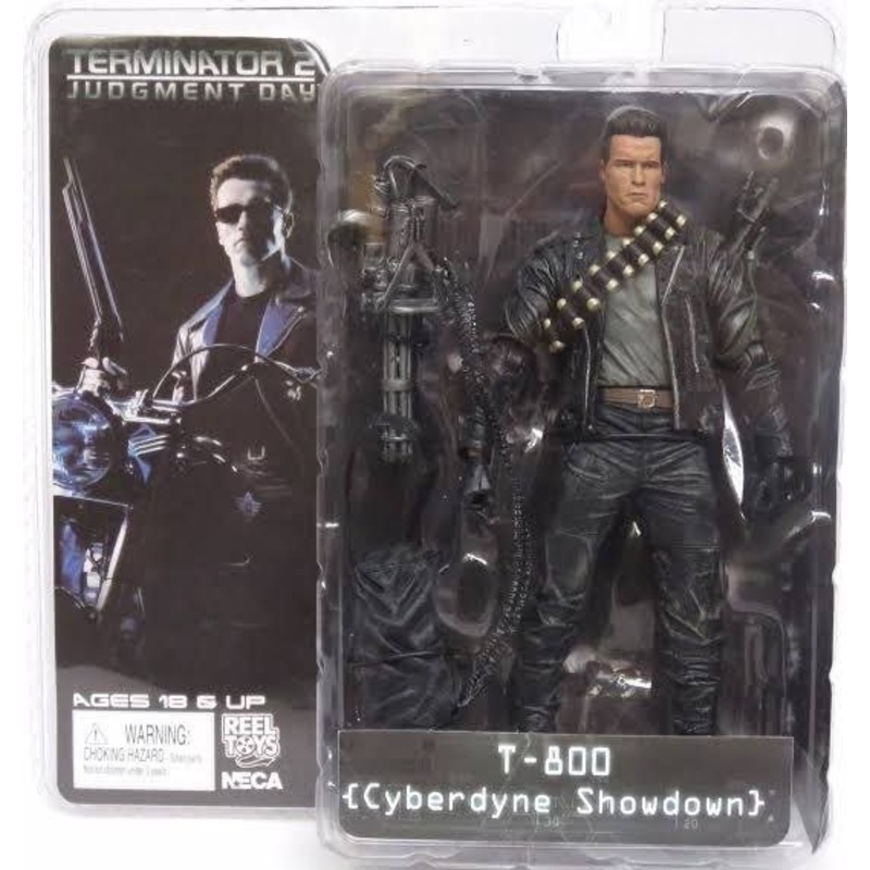 The Terminator 2 Action Figure T-800 Cyberdyne Showdown PVC Action Figure