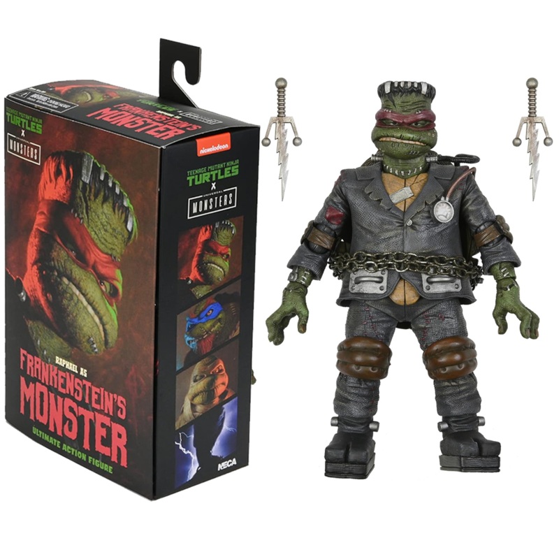 Universal Monsters x TMNT Ultimate Raphael as Frankenstens Monster 7 Figure