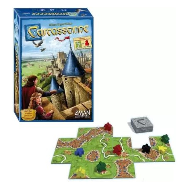 Z-Man Games Carcassonne New Edition Strategy & War Board Game