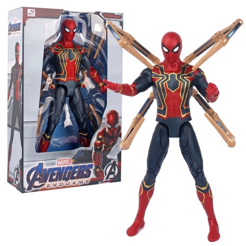 ZD TOYS Marvel Iron Spiderman 14 Inch Action Figure