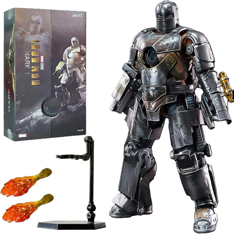 ZD Toys Ultimate Action figure 1:10 Scale Iron Man MarkI  Premium DieCast Collectible