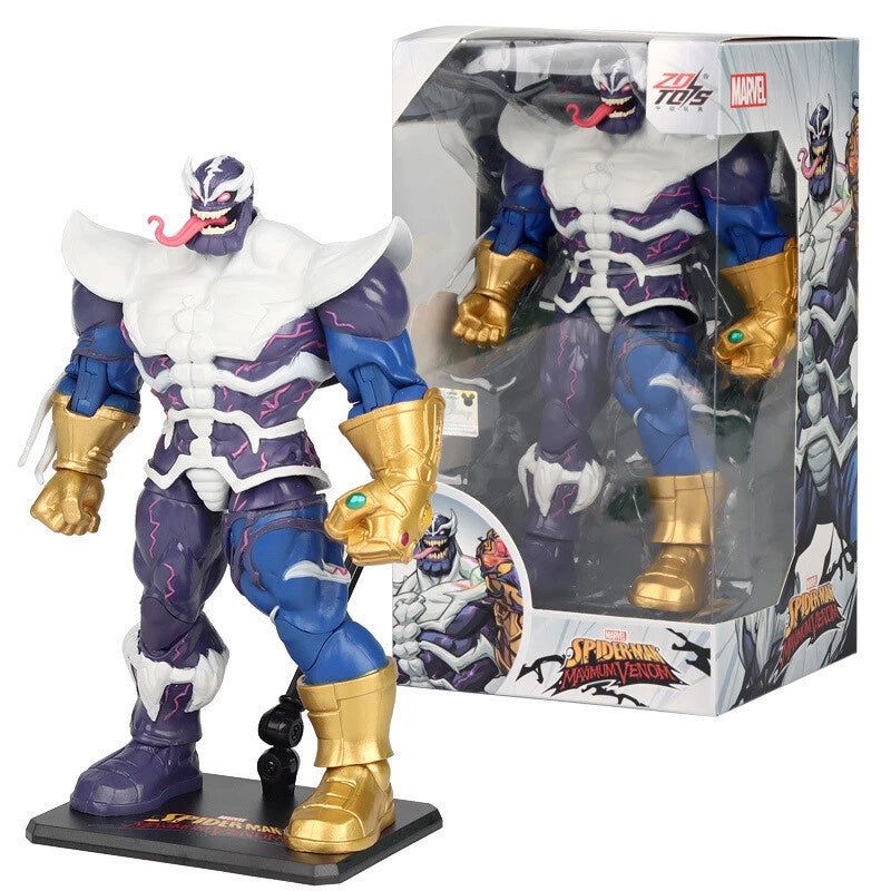 ZD TOYS Venomized Thanos (Maximum Venom Series)  7 PVC Action Figure