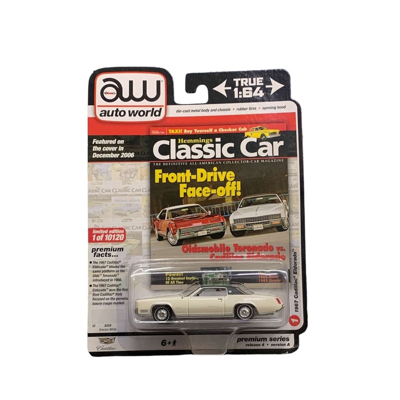 AW Auto World 1967 Cadillac Eldorado 1:64 premium series die-cast