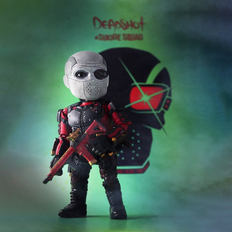Herocross! DC Suicide Squad Deadshot Hybrid Metal 6 Action Figure HMF#071