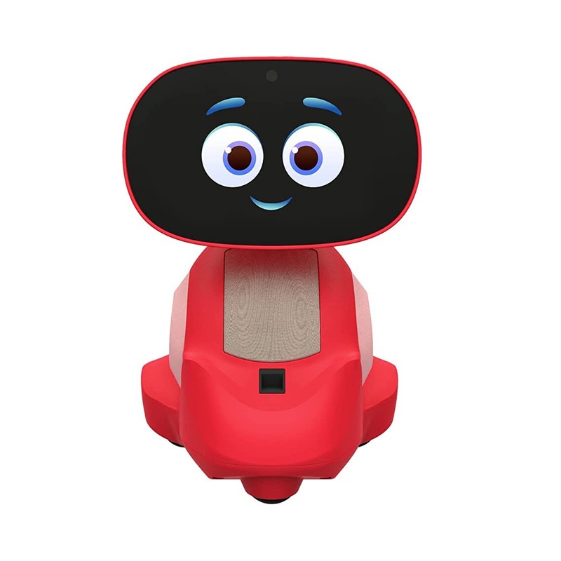 Miko 3: AI-Powered Smart Robot for Kids | Interactive Robot with Coding apps (Red)
