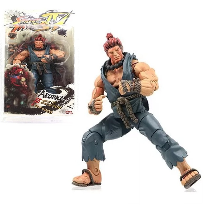 Neca Street Fighter Series 4 Akuma Action Figure