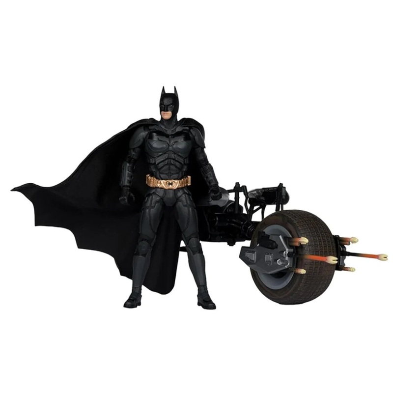 Batpod with Batman (The Dark Knight)  DC Multiverse Vehicle & Figure Set by McFarlane Toys