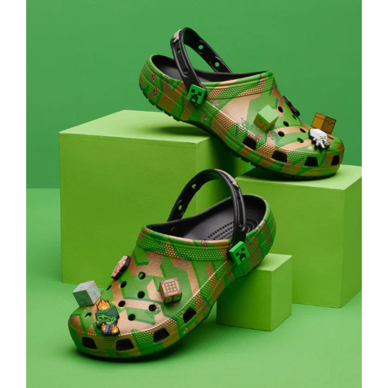 Crocs Minecraft Clogs for Unisex Kids