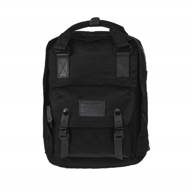 Doughnut Macaroon Black Series Backpack  Black (D010B-0003-F) | 16L Minimalist Water-Resistant Bag