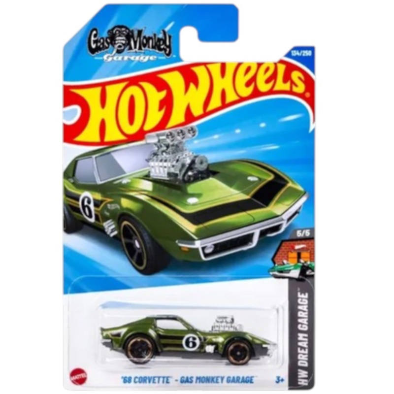 Hot Wheels - '68 Corvette - Gas Monkey Garage - Hyy74