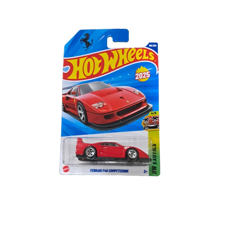 Hot Wheels Ferrari F40 Competizion - Red