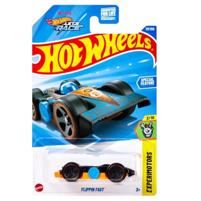 Hot Wheels - Flippin Fast - Let's Race - HYY58  Die-cast cars. For Kids Age+3 years