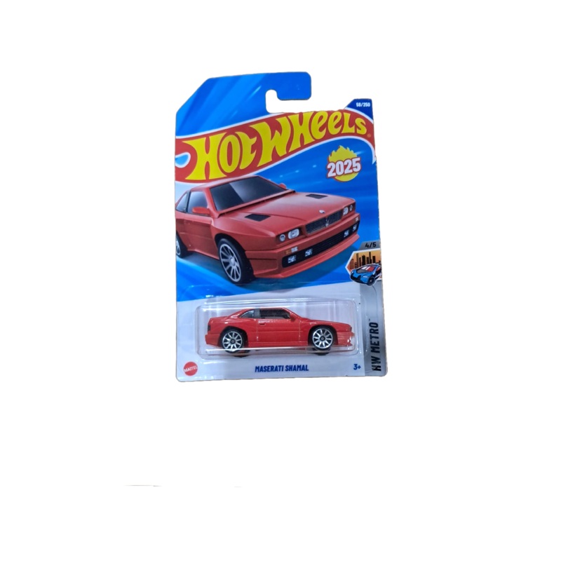 Hot Wheels Maserati Shamal - Hw Metro