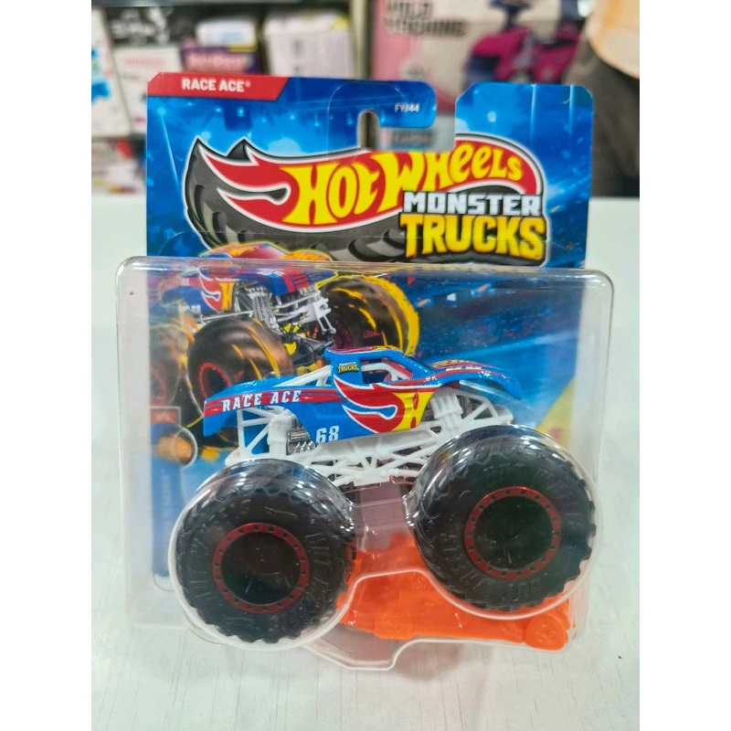 Hot Wheels Monster Trucks Race Ace For Kids & Collectors