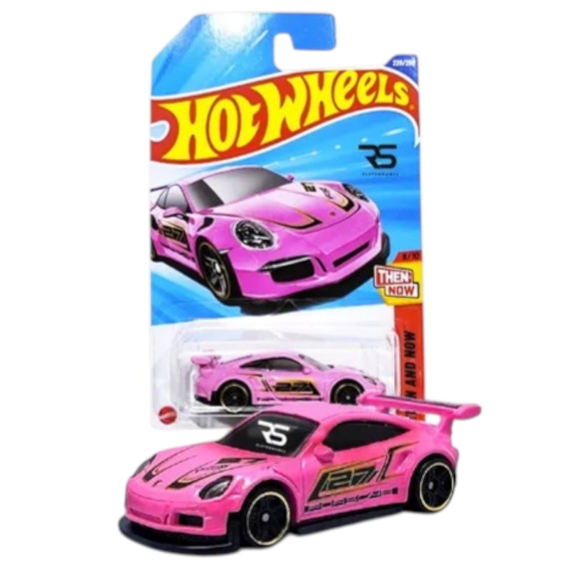 Hot Wheels Porsche 911 GT3 RS  Then and Now Series  1:64 Scale Die-Cast Car