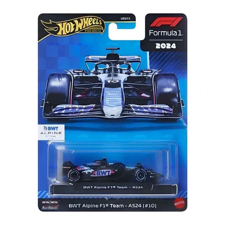 Hot Wheels Premium Formula1 Series 2024  BWT Alpine F1 Team A524 (#31, Esteban Ocon)