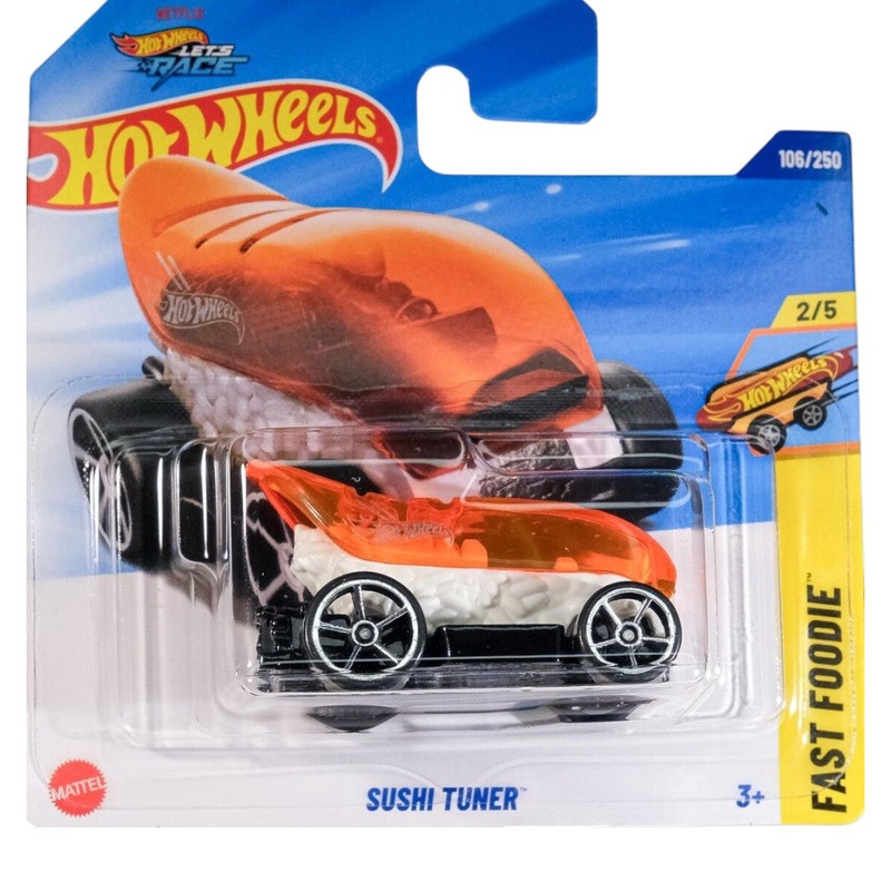Hot Wheels Sushi Tuner  Fast Foodie Series  1:64 Scale Die-Cast Car