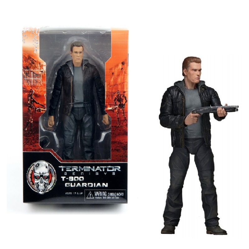 T-800 GUARDIAN FIGURINE TERMINATOR GENISYS SERIES 1 NECA 17 CM