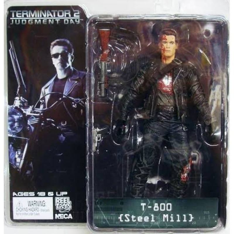 Terminator T-800 Steel Mill Arnold Schwarzenegger Action Figure