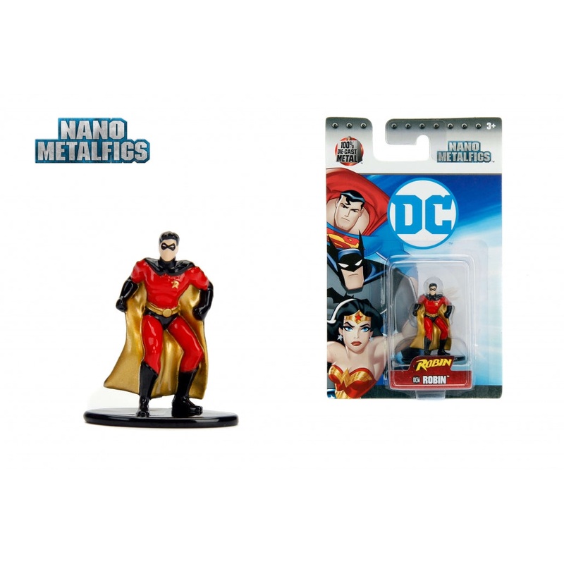 DC: ROBIN #DC56 - 1.65 INCH NANO METALFIGS Action Figure.