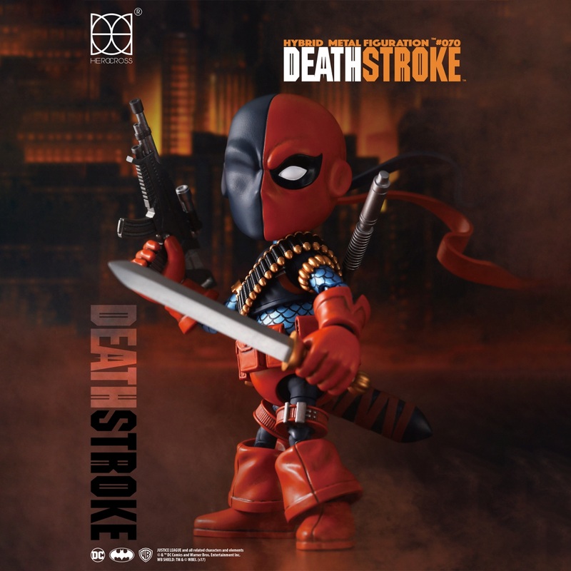 Herocross! Ultimate Mercenary: Deathstroke Action Figure HMF#070, Age 15+