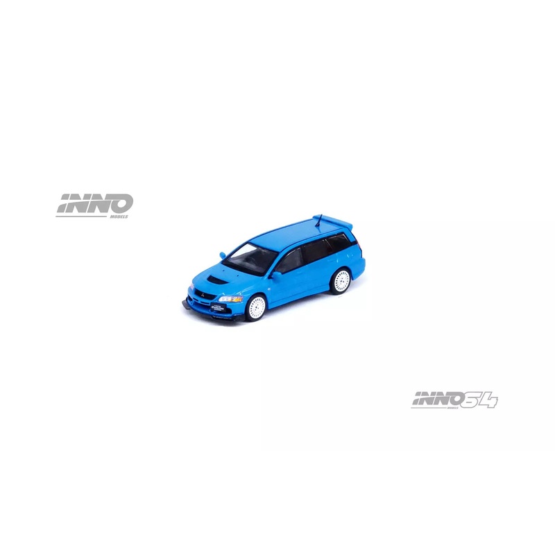 INNO64 1/64 Die-Cast MITSUBISHI LANCER EVOLUTION IXWAGON BLUE
