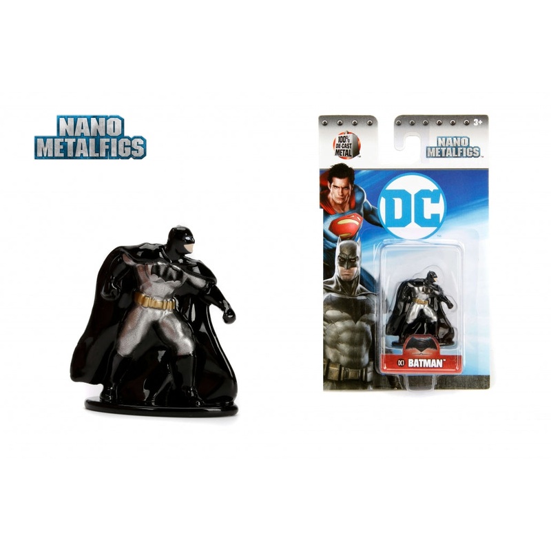 Jada Toys DC Comics Nano Metalfigs 2 Inch Die Cast Metal Figure - DC1 BATMAN