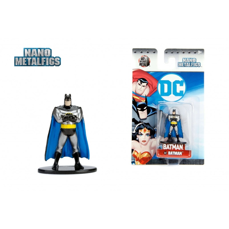 Jada Toys DC Comics Nano Metalfigs 2 Inch Die Cast Metal Figure - DC7 BATMAN