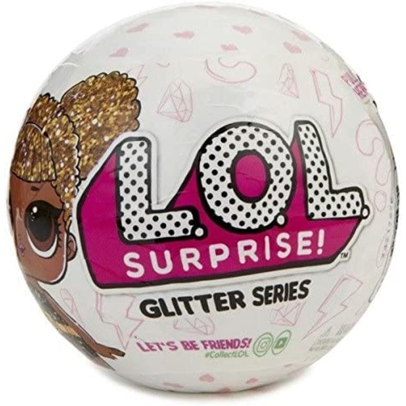 LOL Glitter Surprise Mystery Pack Doll with Candide Accessories, for Girls Age 3,4,5,6....