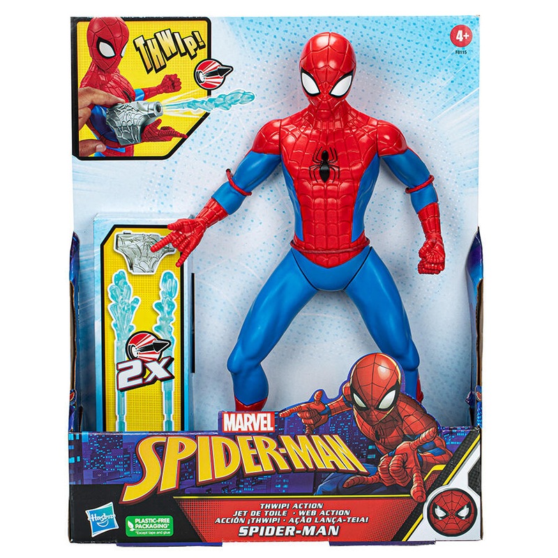 Marvel Spider-Man Thwip Action Figure (F8115) Age 4+