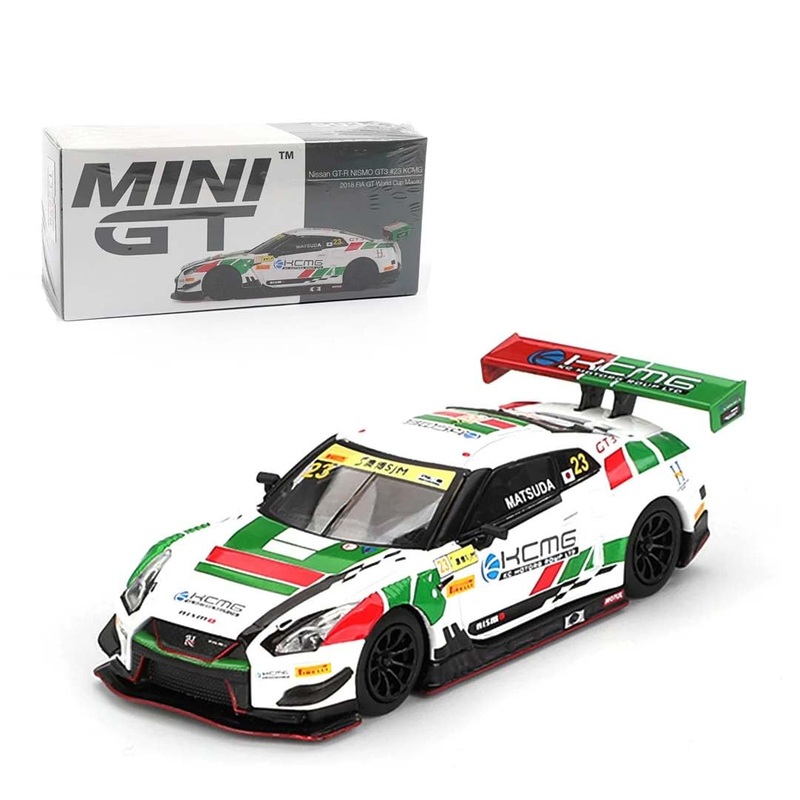 MiniGT Nissan GT-R NISMO GT3 #23 KCMG 2018 FIA GT World Cup Macau