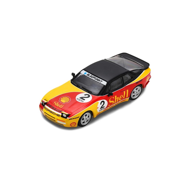 SPARKY 1/64 DIECAST  Porsche 944 Turbo Cup Shell #2 (Flat headlights)