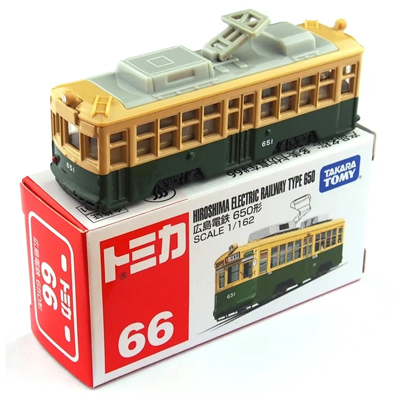 Takara Tomy Tomica No 66 Hiroshima Electric Railway 650 type