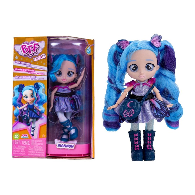 BFF Talents Cry Babies- Doll for Kids IMC Toys Shannon- 8 inch/ 20 cm