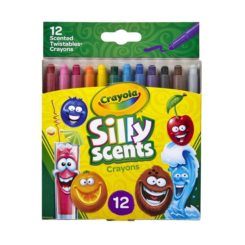 Crayola 12 Silly Scents Twistable Crayons for age 3+ years