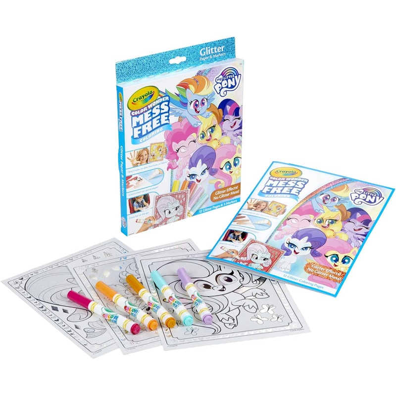 Crayola Color Wonder Mess Free My Little Pony Glitter Paper & Marker Regular price