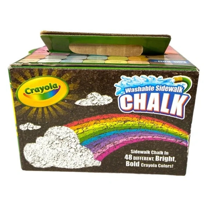 Crayola Sidewalk Chalk - 48 Washable Colors