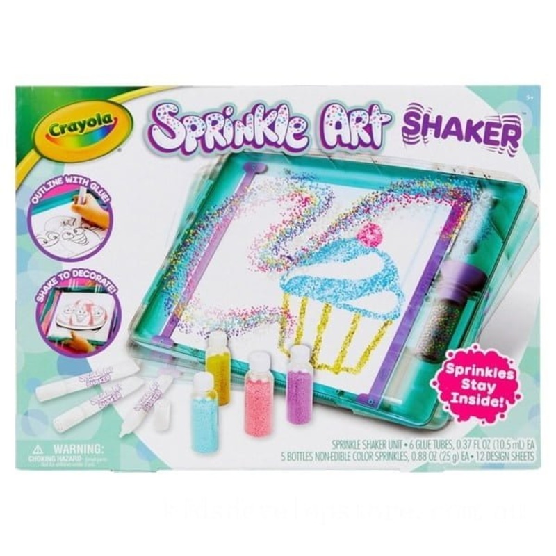 Crayola Sprinkle Art Shaker