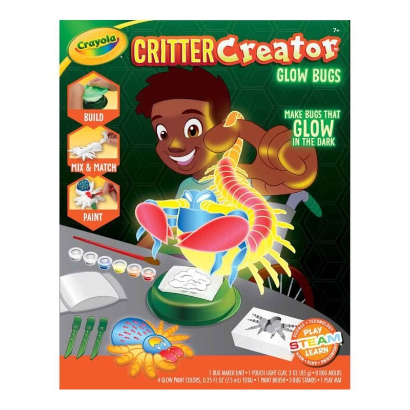 "Critter Creator: Glow in the Dark Bug Fossil Kit for Kids"