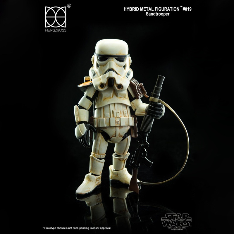 Herocross! STAR WARS Sand Trooper collectible 6 inch figure! HMF #019